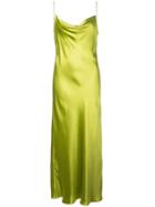 Cinq A Sept Solid Marta Slip Dress - Green