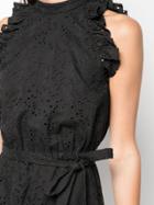 Robert Rodriguez Studio Short-sleeve Flared Midi Dress - Black