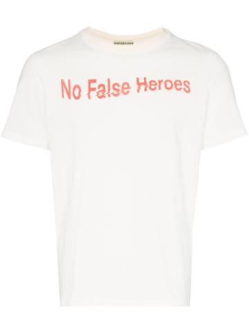 Nounion Heroes Print T-shirt - White