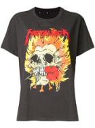 R13 Metallica Print T-shirt - Grey