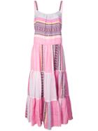 Lemlem Luchia Cascade Dress - Pink & Purple