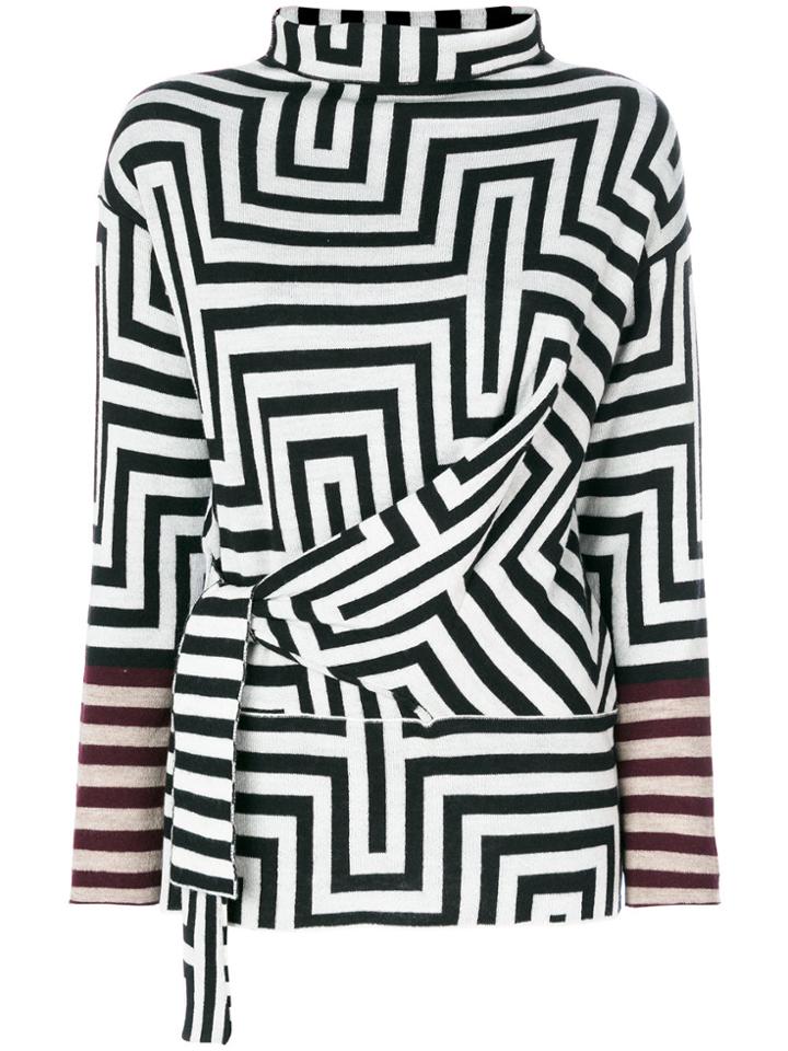 Etro Striped Sweater - Grey