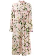 Dolce & Gabbana Lily Print Jumpsuit - Pink