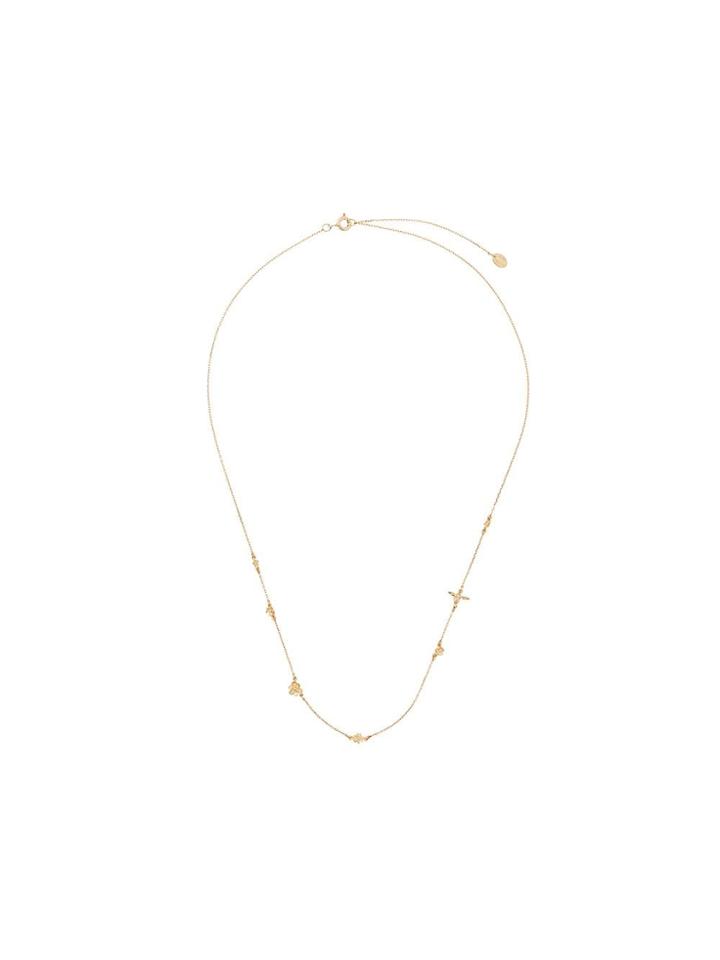 Alex Monroe Beekeeper Chain Necklace - Gold