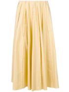 See By Chloé Seam Detail Maxi Skirt - Yellow & Orange