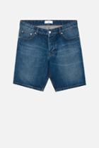 Ami Alexandre Mattiussi Denim Bermuda Shorts, Men's, Size: Xxl, Blue, Cotton