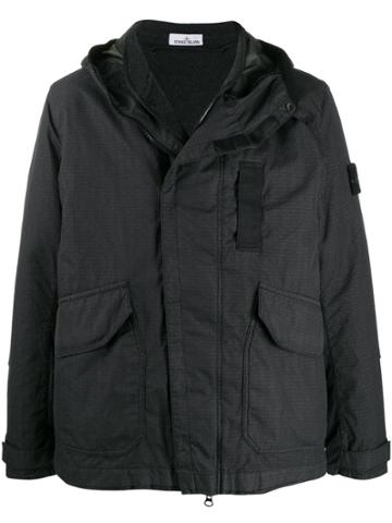 Stone Island Internal Vest Hooded Jacket - Grey