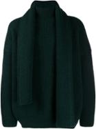 Jacquemus Scarf Neck Jumper - Green