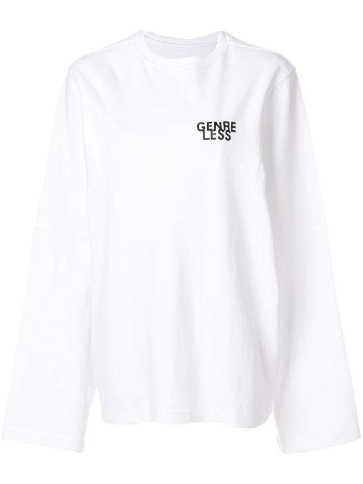 Ader Genre Less Sweatshirt - White