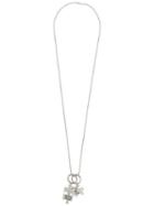 Off-white Puzzle Pendants Necklace - Silver