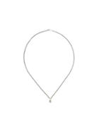 Rosa Maria Cross Disk Necklace, Women's, Metallic
