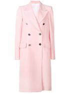 Calvin Klein 205w39nyc Double-breasted Fitted Coat - Pink