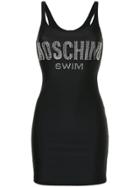 Moschino Logo Mini Dress - Black