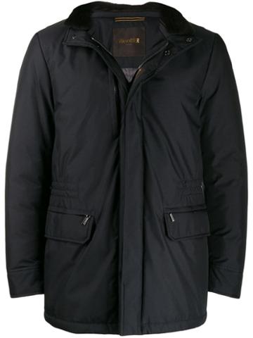 Moorer Bernier Coat - Blue