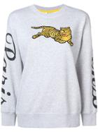 Kenzo Tiger Logo Sweatshirt - Grey