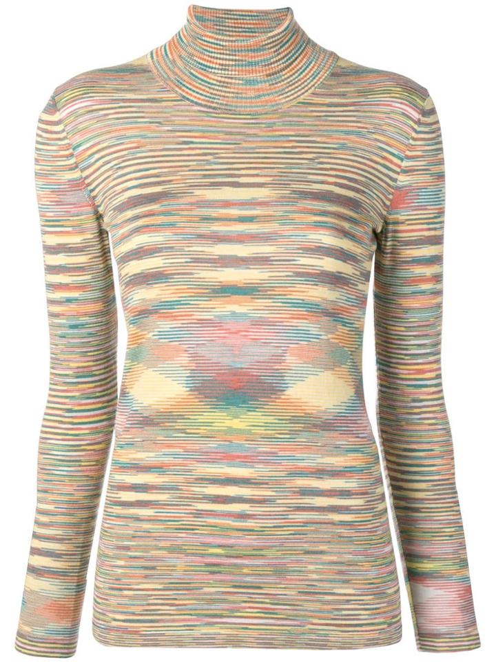 Missoni Iridescent-effect Sweater - Yellow & Orange