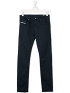 Diesel Kids Slim Fit Chinos - Blue