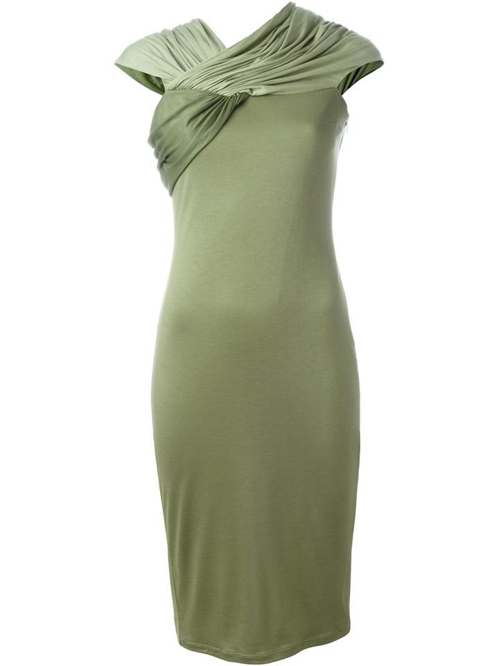 Givenchy Asymmetric Wrapped Dress