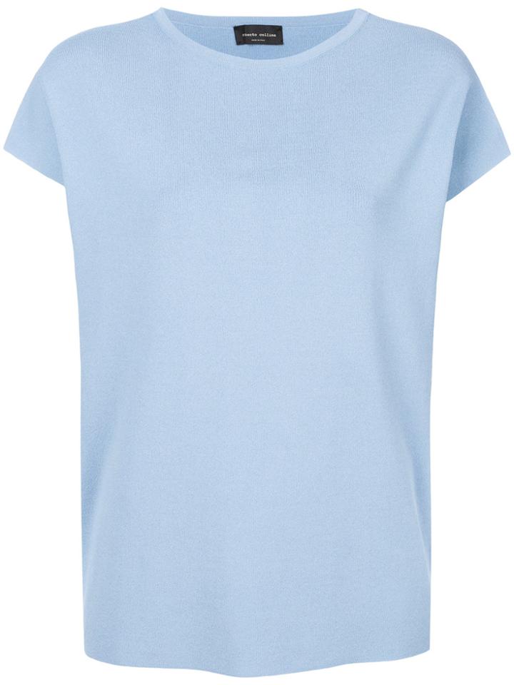 Roberto Collina Plain T-shirt - Blue