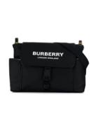 Burberry Kids Logo Print Changing Bag - Black
