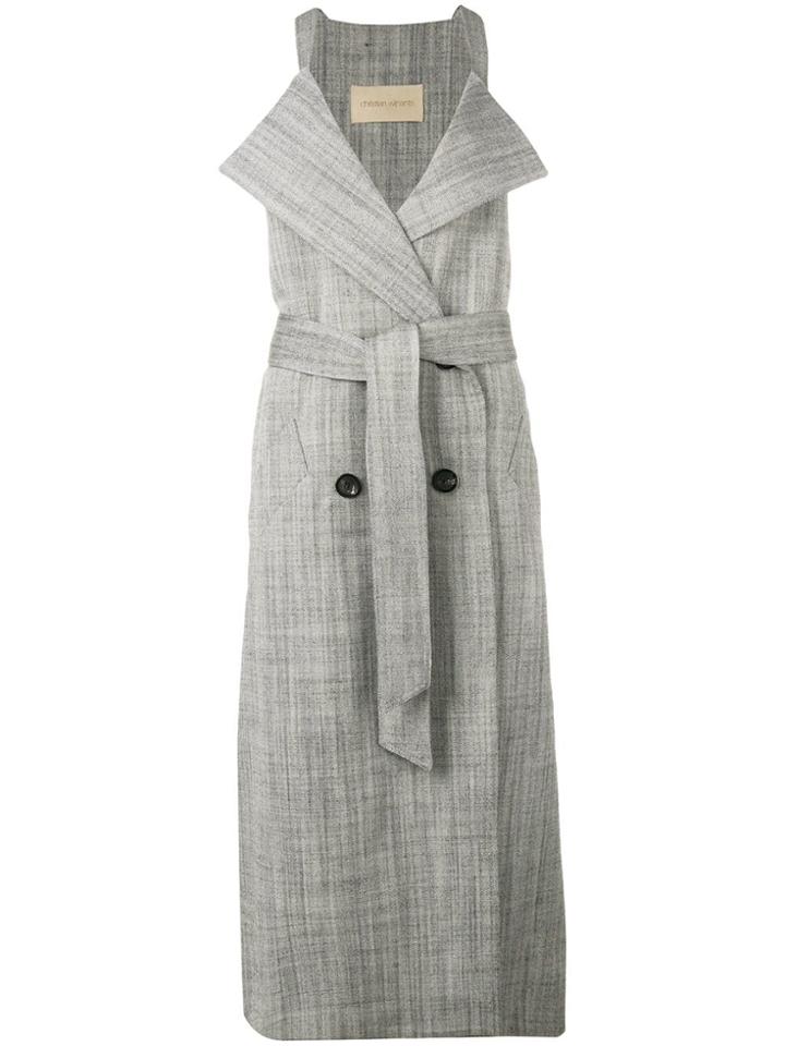 Christian Wijnants Longline Gilet - White