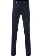 Neil Barrett Biker Style Jeans, Men's, Size: 32, Blue, Cotton/nylon/polyurethane