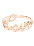 Rosa De La Cruz Love Diamond Ring, Women's, Size: 6, White