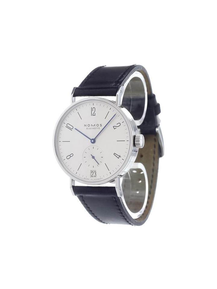 Nomos 'tangomat Date' Analog Watch, Adult Unisex, Stainless Steel