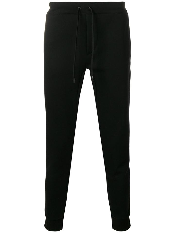 Polo Ralph Lauren Embroidered Logo Track Trousers - Black