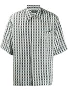 Qasimi Samir Check Shirt - Grey