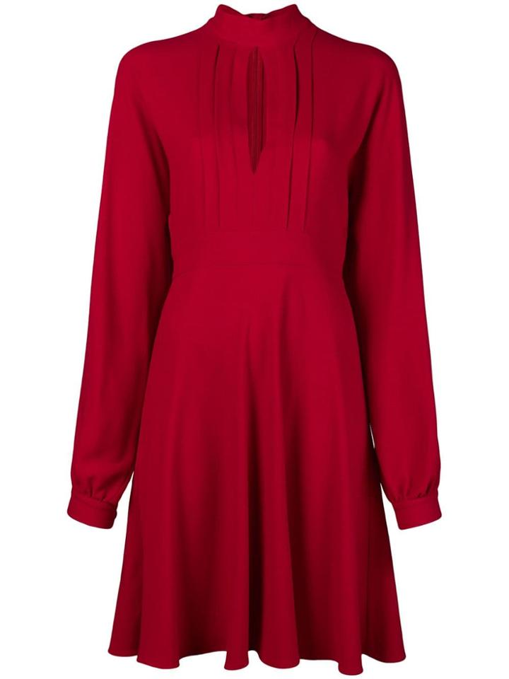 Giambattista Valli Keyhole Dress - Red