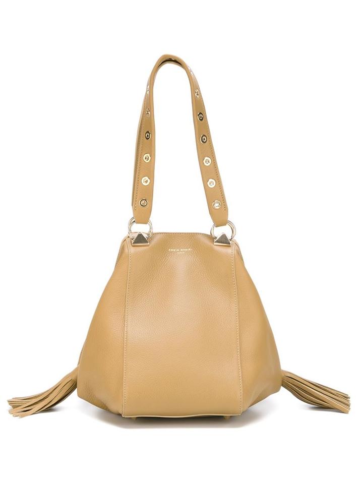 Sonia Rykiel Flore Tote, Women's, Brown, Leather/metal Other