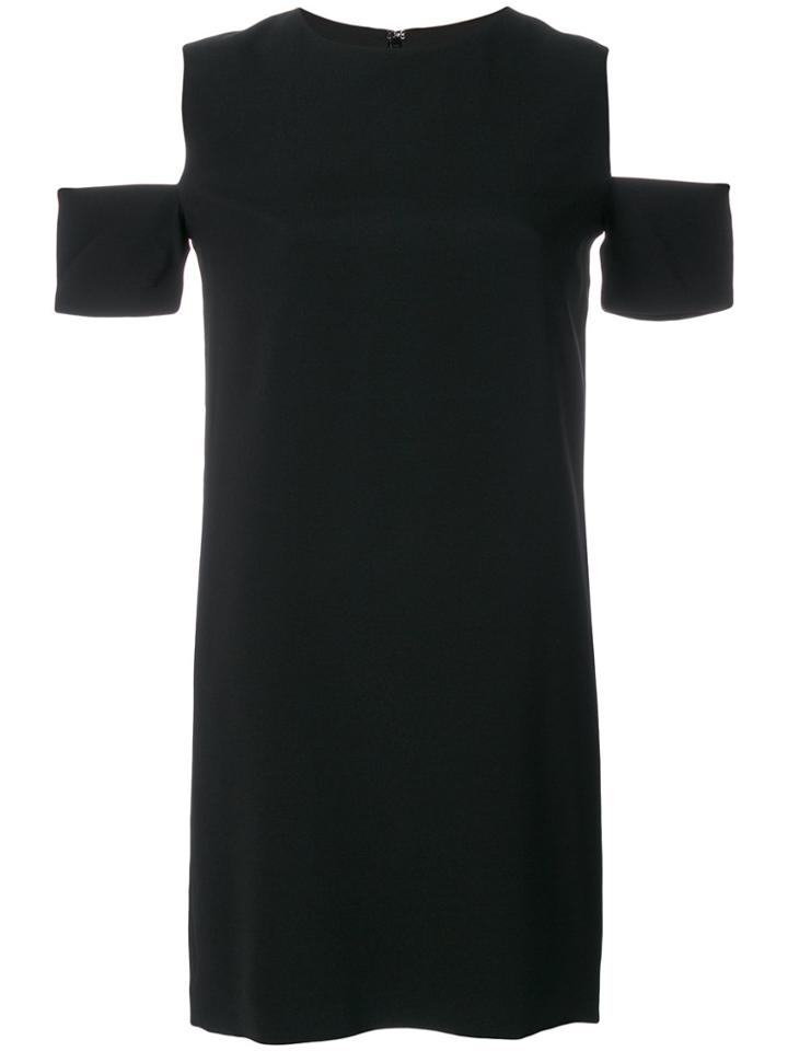 Helmut Lang Dress With Cutout Shoulders - Black