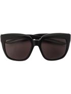 Balenciaga Eyewear Oversized Sunglasses - Black