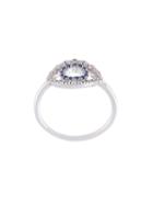 Kenzo Eye Ring, Women's, Size: 52, Metallic, Crystal/silver