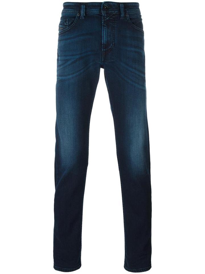 Diesel Skinny Jeans, Men's, Size: 30, Blue, Cotton/lyocell/spandex/elastane