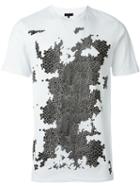 Lanvin Printed T-shirt, Men's, Size: Medium, White, Cotton