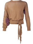 Vivienne Westwood Gold Label 'squiggle Bio Slash' Sweater