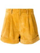 Isabel Marant High Waist Shorts - Yellow
