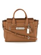Coach 'swagger 27' Small Tote Bag, Women's, Brown