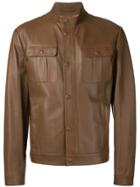 Brioni Front Pocket Jacket - Brown