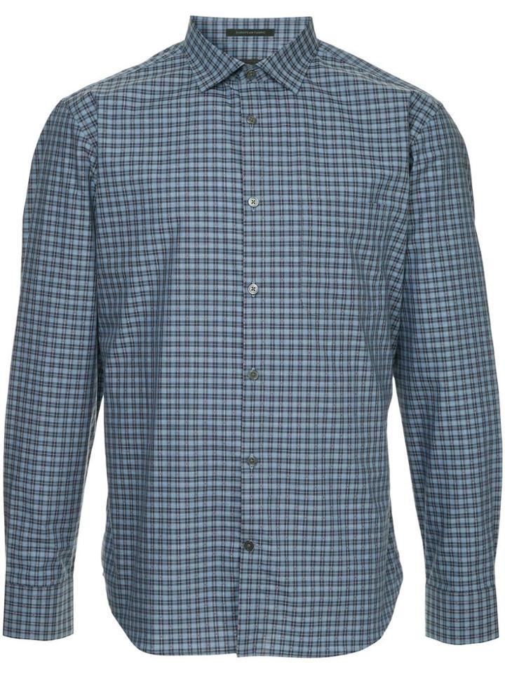 D'urban Checkered Shirt - Blue