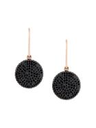 Astley Clarke 'icon' Diamond Drop Earrings, Women's, Black