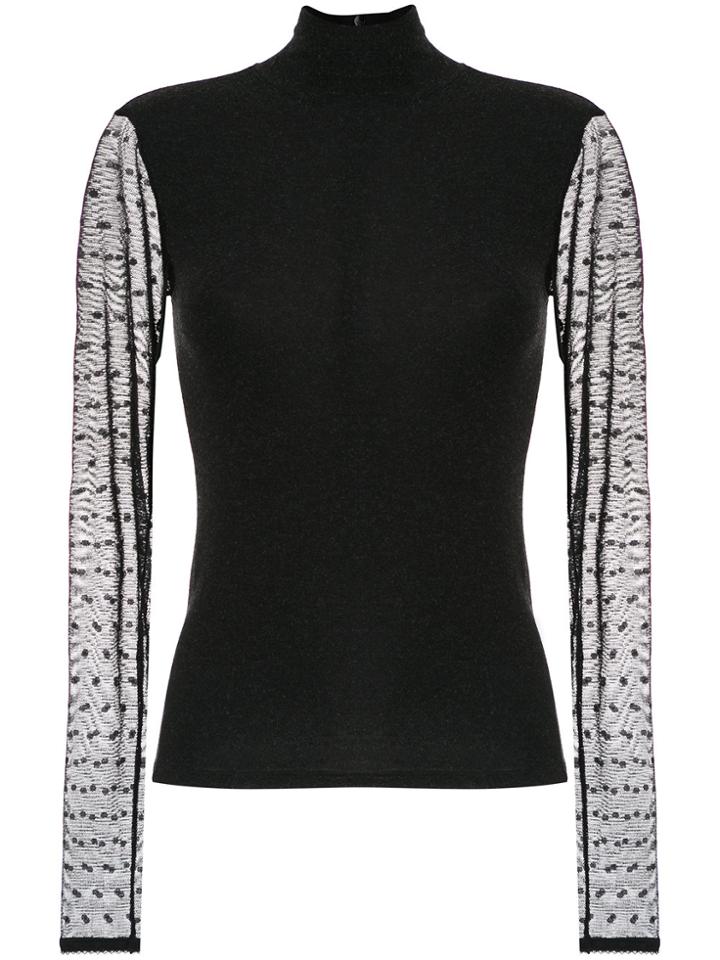 Nk Tulle Blouse - Grey