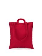 Cabas Foldable Flat Bag - Red