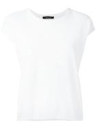 Roberto Collina - Sleeveless T-shirt - Women - Cotton - M, Women's, White, Cotton