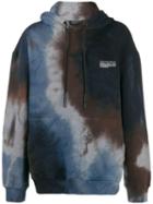 Mauna Kea Tie Dye Effect Hoodie - Blue