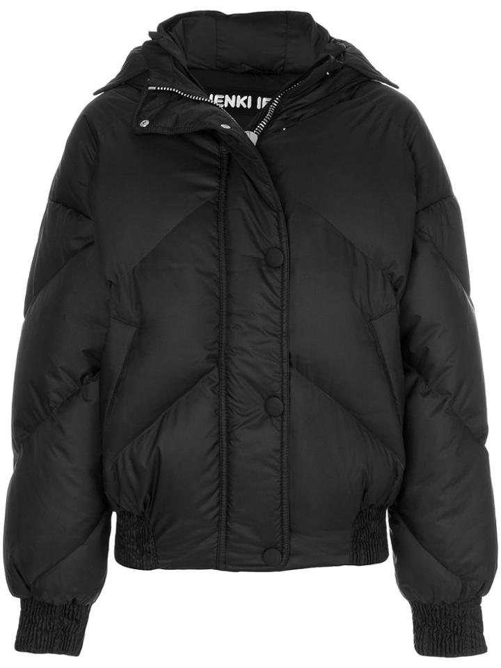 Ienki Ienki Rounded Quilted Puffer Jacket - Black