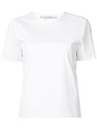 Rosetta Getty - Contrast Panel T-shirt - Women - Cotton/nylon/spandex/elastane - L, White, Cotton/nylon/spandex/elastane