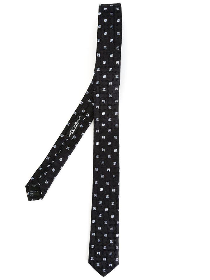 Dolce & Gabbana Woven Silk Tie